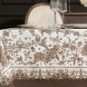 Скатерть "rich garden" 160х220см ,белый, 100% хлопок,твил пропитка Lefard (850-754-21)