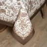 Скатерть "rich garden" 160х220см ,белый, 100% хлопок,твил пропитка Lefard (850-754-21)