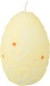 Свеча "яйцо" желтая высота=11 см. Adpal (348-517)