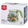 Заварочный чайник agness с фильтром "фрукты"  900 мл. Agness (885-114)