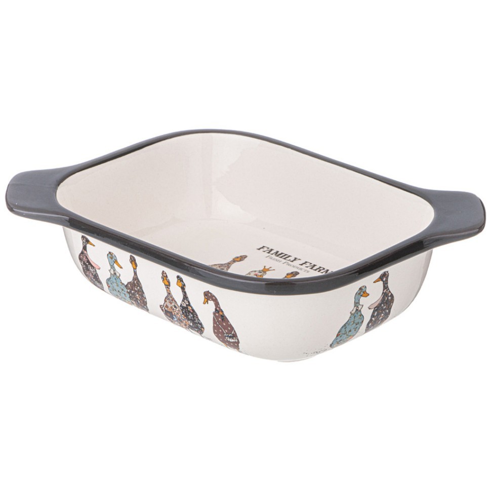 Форма для запекания "family farm" 25,5*19*6,5 см Agness (536-275-2)