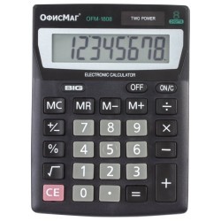 Калькулятор настольный Офисмаг OFM-1807 8 разрядов 250223 (1) (64901)