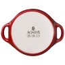 Горшочек для запекания reactive red 18,5*14,5*6,5/10см 600 мл Agness (780-138)