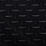 Коврик-дорожка противоскользящий Vortex ПВХ Рифленый 2 мм 0,9х10м черный 22334 (75672)