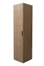 GD-10024/2-3 Шкаф Alto пенал c вешалкой,цвет дуб Урбан Кофейный, фасад глухой 50*57*228.5см (TT-00014750)