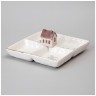 Менажница 4 секции коллекция "chalet" 19,5*19,5*8,5 см Lefard (230-500)