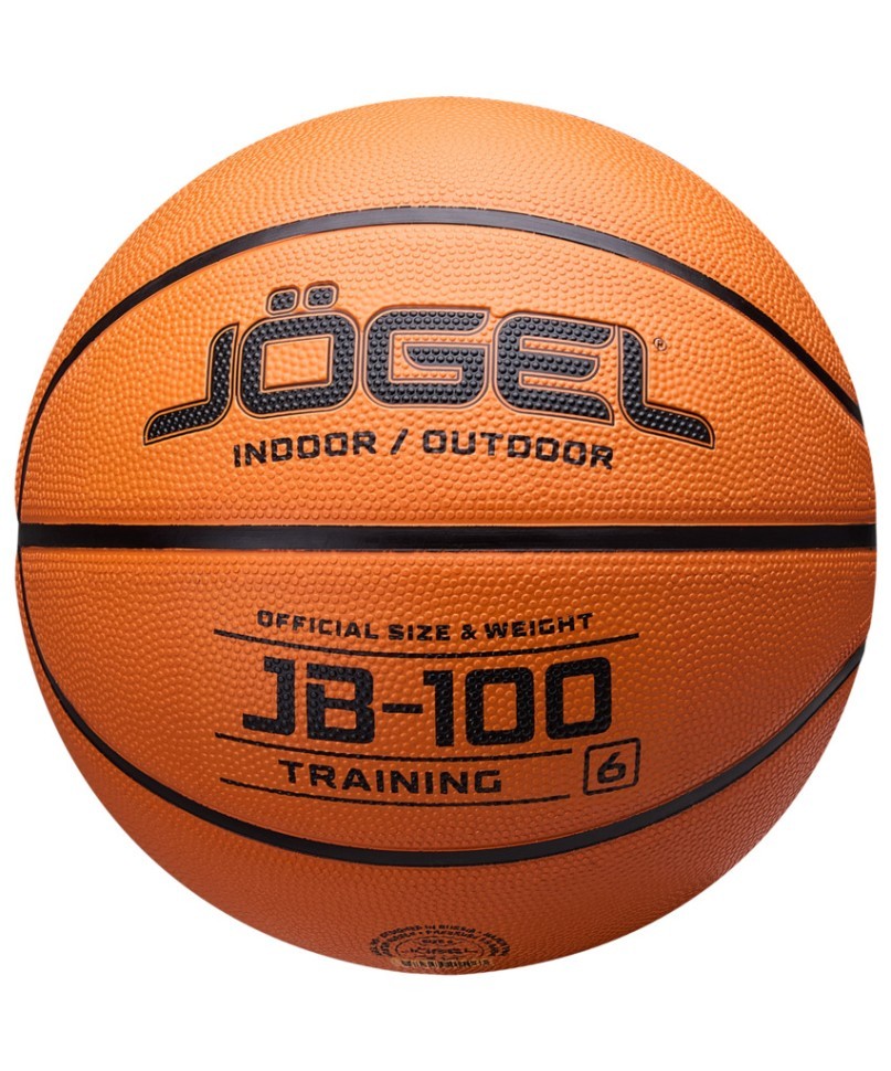 Мяч баскетбольный JÖGEL JB-100 №6 NEW (2108433)