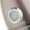 Чайник с термометром BRAYER BR1007 1,7 л 2200 Вт закр нагр элемент сталь бежевый 456048 (1) (94098)