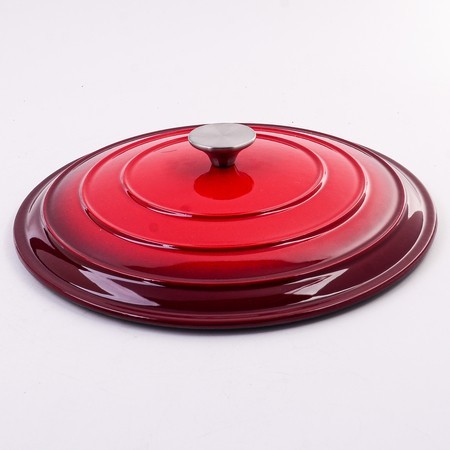 Кастрюля чугун 5,9 л эмаль/покрытие красная Mayer&Boch (40623)