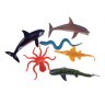 Набор фигурок 1TOY В мире животных Морские животные 6 шт Т50514 цена за 3 шт (69200)