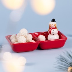 Менажница 2 секции коллекция "christmas gift" 22*11*10,5 см Lefard (230-536)