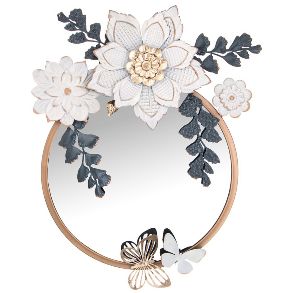 Зеркало настенное коллекция "цветочная симфония" 72,4*59,1*7 см Lefard (680-202)