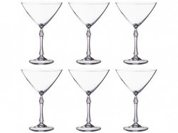 Набор бокалов для коктейлей из 6 шт. "parus" 280 мл высота=19,5 см Crystal Bohemia (669-271)