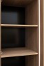 GD-10014/2-3 Шкаф Alto пенал c полками,цвет дуб Урбан Кофейный, фасад глухой 50*57*228.5см (TT-00014749)