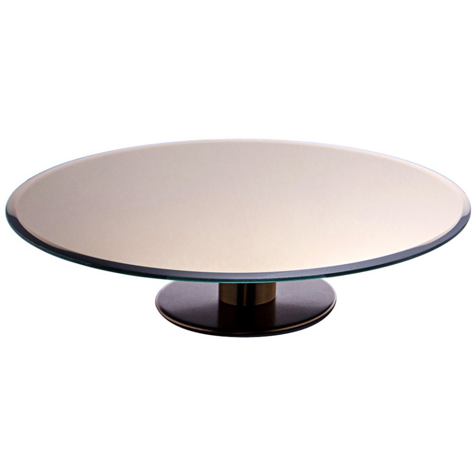 Тортовница на ножке "golden mirror" 30*7 см Agness (357-254)