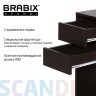 Стол письменный/компьютерный BRABIX Scandi CD-017 900х450х750 мм 2 ящ венге 641896 (1) (95407)