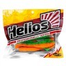 Виброхвост Helios Chubby 3,55"/9 см, цвет Pepper Green & Orange 5 шт HS-4-018 (77596)