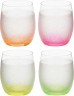 Набор стаканов из 4 шт "neon frozen" 300 мл. Bohemia Crystal (674-387)