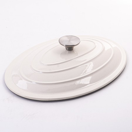 Кастрюля чугун 3,5 л эмаль/покрытие белая Mayer&Boch (40640)