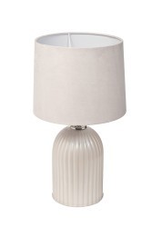 Лампа настольная плафон светло-серый h.52,5 см (TT-00014365)