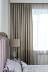 Портьера EUPHORIA 01 золотистая 275*260 (TT-00015970)