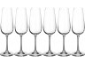 Набор бокалов для шампанского из 6 шт. "giselle" 190 мл высота=23 см Bohemia Crystal (674-634)