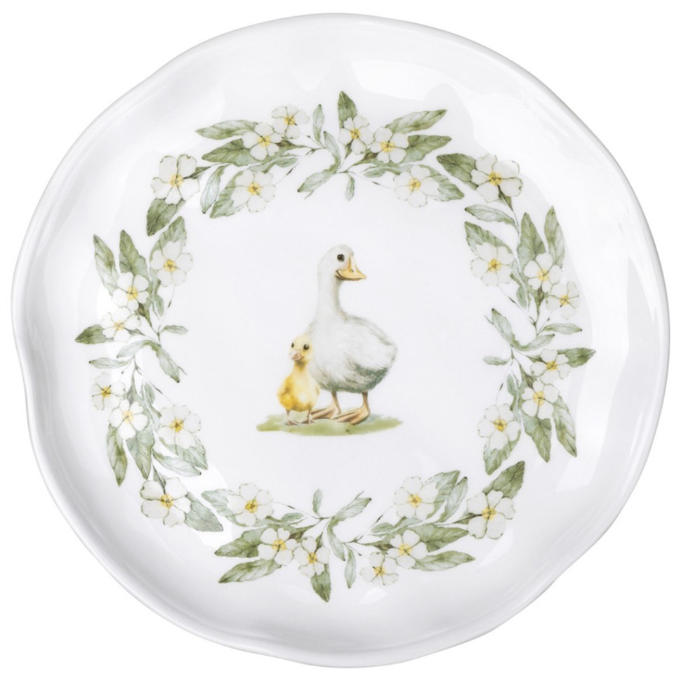 Набор тарелок закусочных lefard "apple garden" 2 шт. 21*21,5*2,5 см Lefard (358-2360)