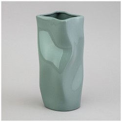 Ваза 11*11*21см цвет: мятный Lefard (374-150) Ваза 11*11*21см цвет: мятный Lefard (374-150)