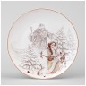 Тарелка закусочная lefard "морозко" 20,5 см  Lefard (85-2037)