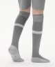 Гетры футбольные JOGEL CAMP ADVANCED SOCKS, серый/белый (2126817)