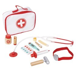 Детский игровой набор "Маленький доктор", 11 предметов (E3053_HP)