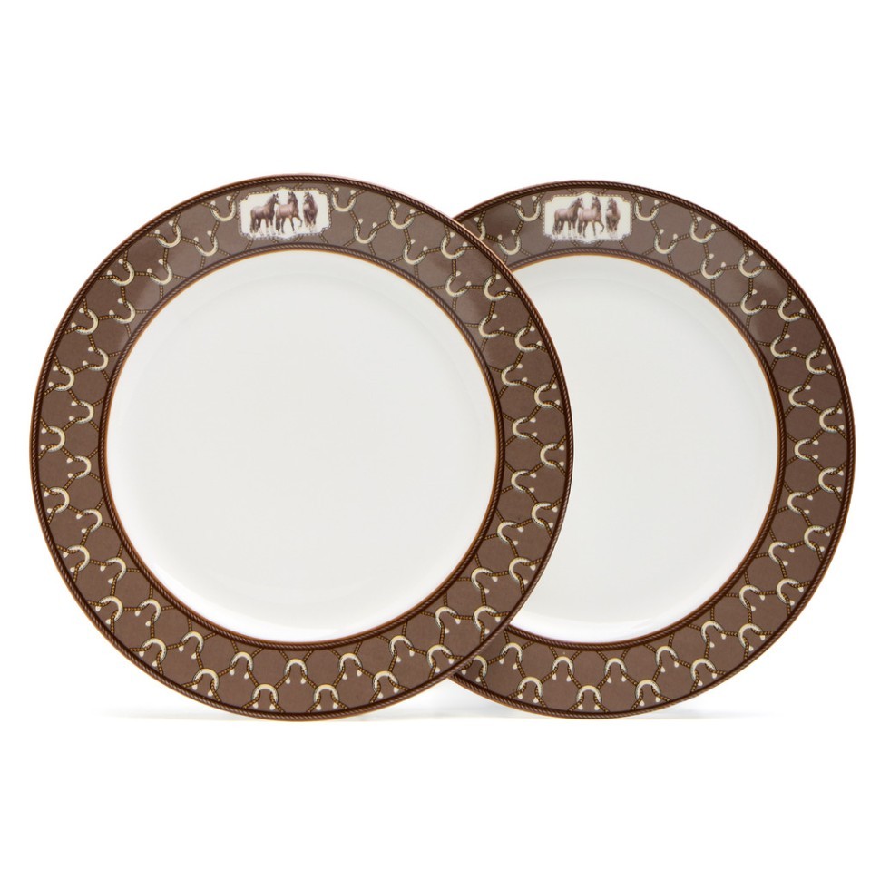 Набор тарелок закусочных lefard "horse club" 2 шт. 20,5 см Lefard (590-730)