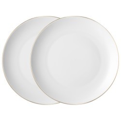 Набор тарелок обеденных lefard "traditions" 2 шт. 25,5 см, белый (581-022-11) Набор тарелок обеденных lefard "traditions" 2 шт. 25,5 см, белый (581-022-11)