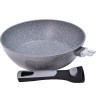 Сковорода 28 см мрам.покр. съем.руч.МВ (40411)