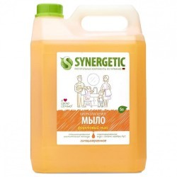 Мыло жидкое 5 л SYNERGETIC Фруктовый микс гипоаллергенное биоразлагаемое 105502 608029 (1) (95145)