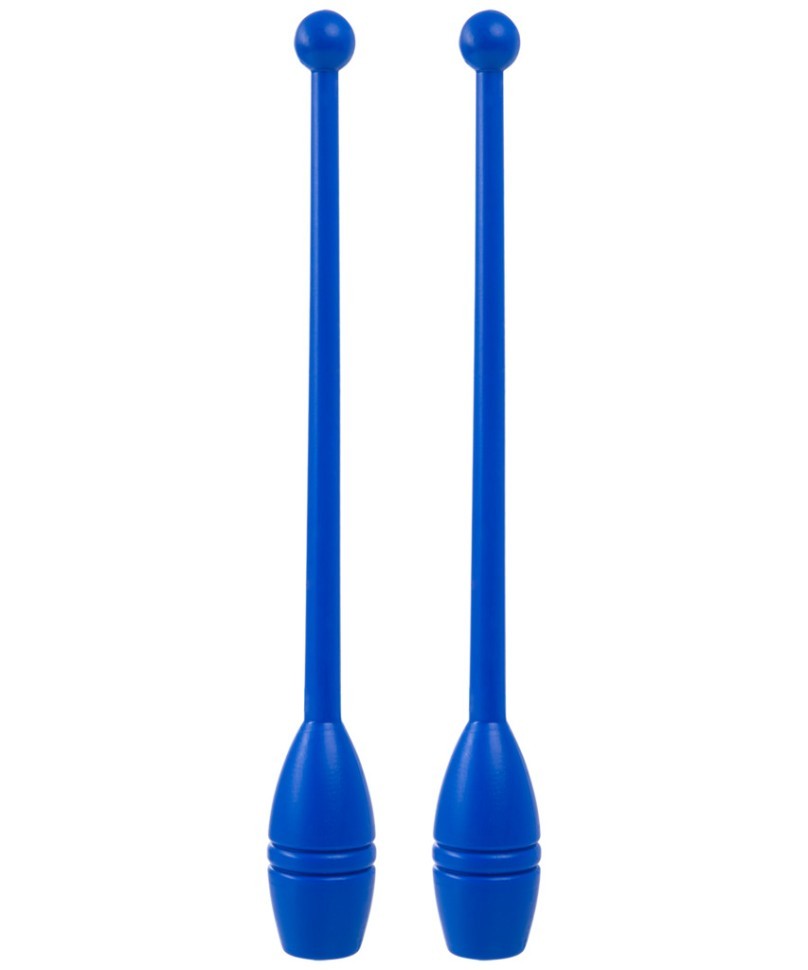 Булавы для художественной гимнастики AC-01, 35 см, синий (848527)