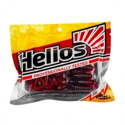 Твистер Helios Credo Four Tail 2,35"/6,0 см, цвет Cola 10 шт HS-20-045 (78102)
