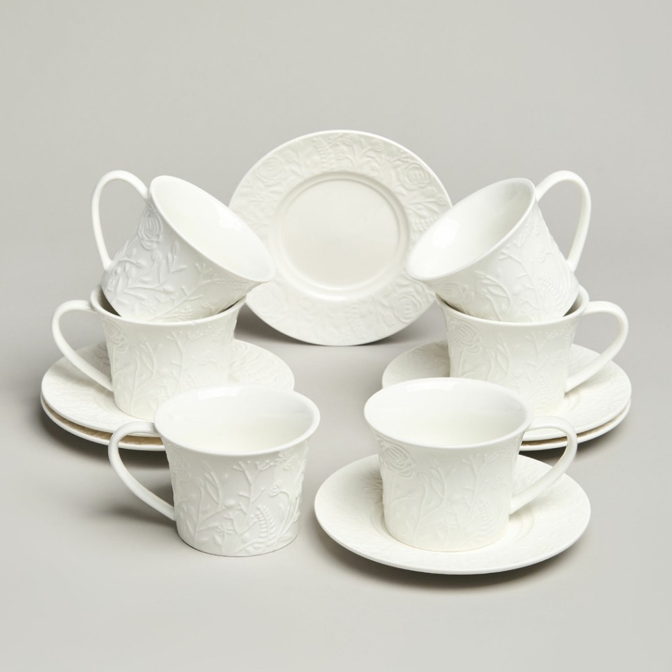 Чайный набор lefard "meadow" на 6 пер. 12 пр. 250 мл Lefard (587-222)