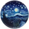 Поднос сервировочный agness "звездная ночь" (в. ван гог) 33*2,1 см Agness (898-035)