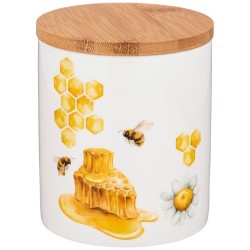 Банка с дер.крышкой lefard "honey bee"  360 мл Lefard (133-348)
