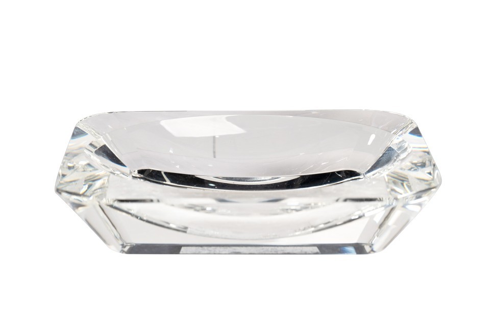 Мыльница стекло прозрачное 12*8см (TT-00014889)