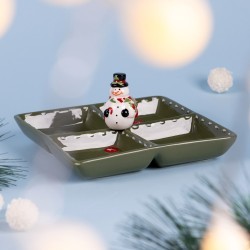 Менажница 4 секции коллекция "christmas gift" 19*19*9,5 см Lefard (230-535) Менажница 4 секции коллекция "christmas gift" 19*19*9,5 см Lefard (230-535)