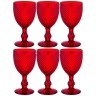 Набор бокалов для вина "гранат" 6шт. серия "muza color" 300мл. / в=17 см Lefard (781-160)
