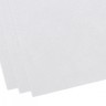 Обложки картонные для переплета А4 к-т 100 шт тиснение 230 г/м2 белые ОФИСМАГ 530835 (1) (94452)