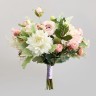 Цветочная композиция  "романтика" ширина 40 см*высота 40 см- без упаковки Текстильный Мир (23-2480)