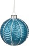 Декоративное изделие шар стеклянный диаметр=8 см. высота=9 см. цвет: голубой (кор=96шт.) Dalian Hantai (862-120)