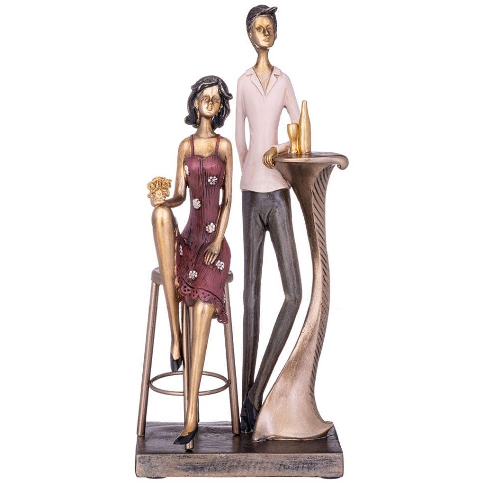 Фигурка "пара" 14,5*9*31,5 см Lefard (79-228)