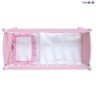 Набор кукольной мебели (шкаф+люлька), цвет Розовый (PFD116-15)