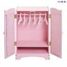 Набор кукольной мебели (шкаф+люлька), цвет Розовый (PFD116-15)