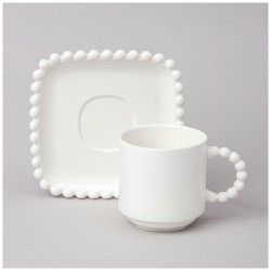 Чайная пара lefard "pearl" 7,5*10,5*8 см 220 мл Lefard (761-114)